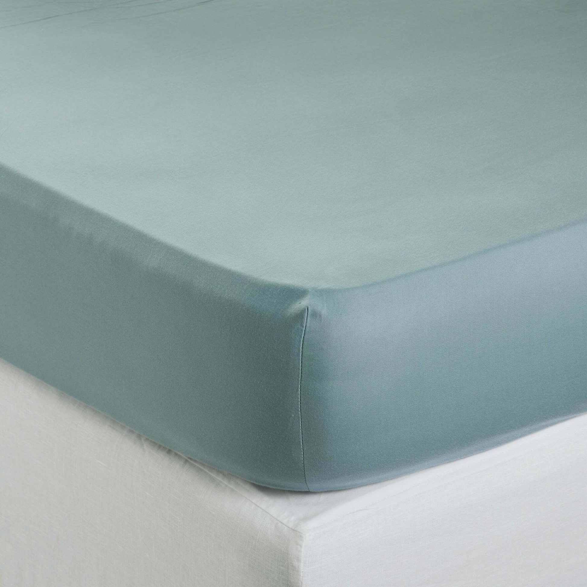 Drap Housse Anouk Vert De Gris - Madura — 213579.jpg