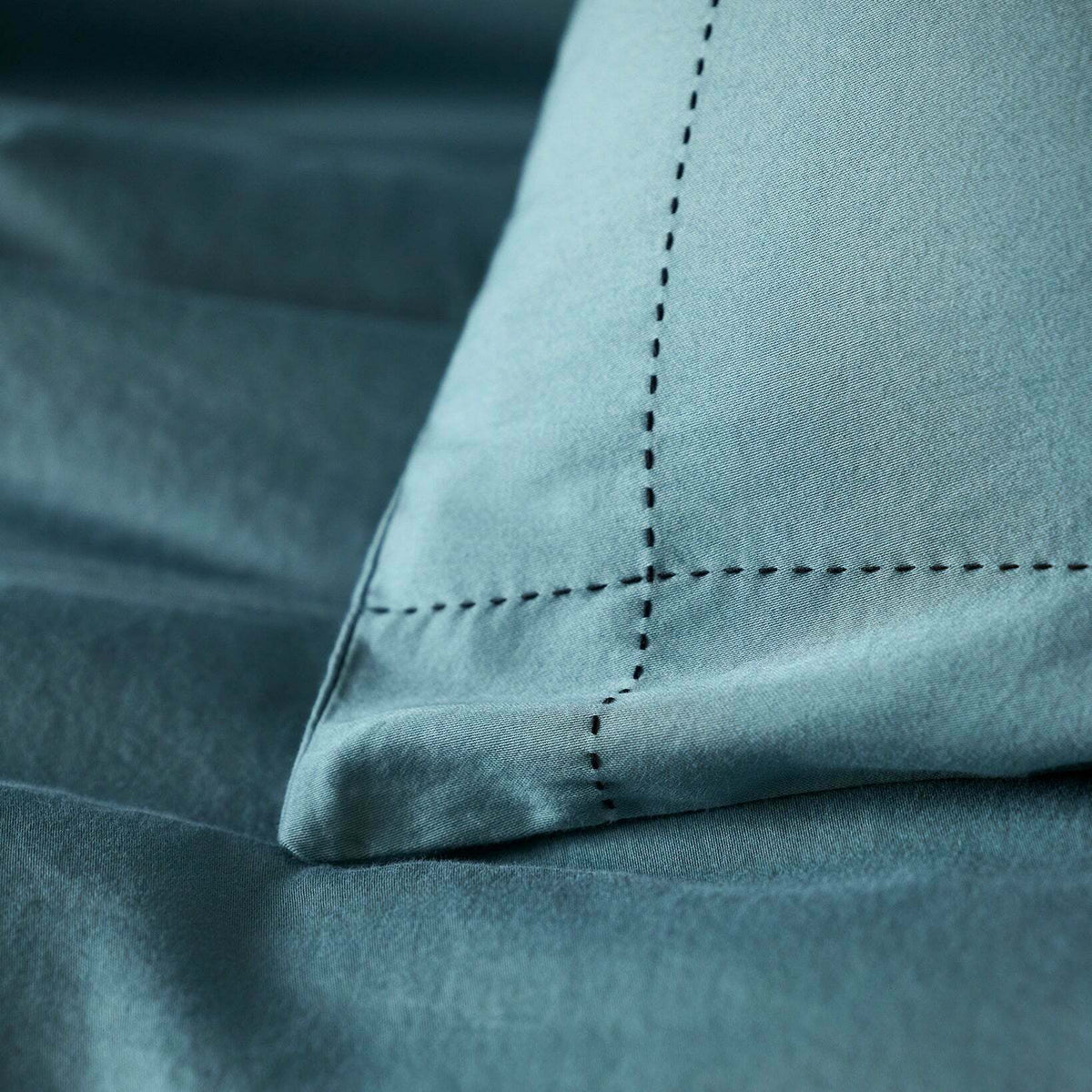 Housse De Couette Anouk Vert De Gris Et Noir - Madura — 213605.jpg