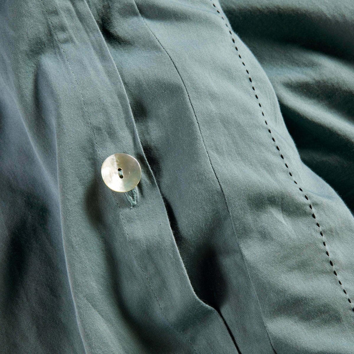 Housse De Couette Anouk Vert De Gris Et Noir - Madura — 213638.jpg