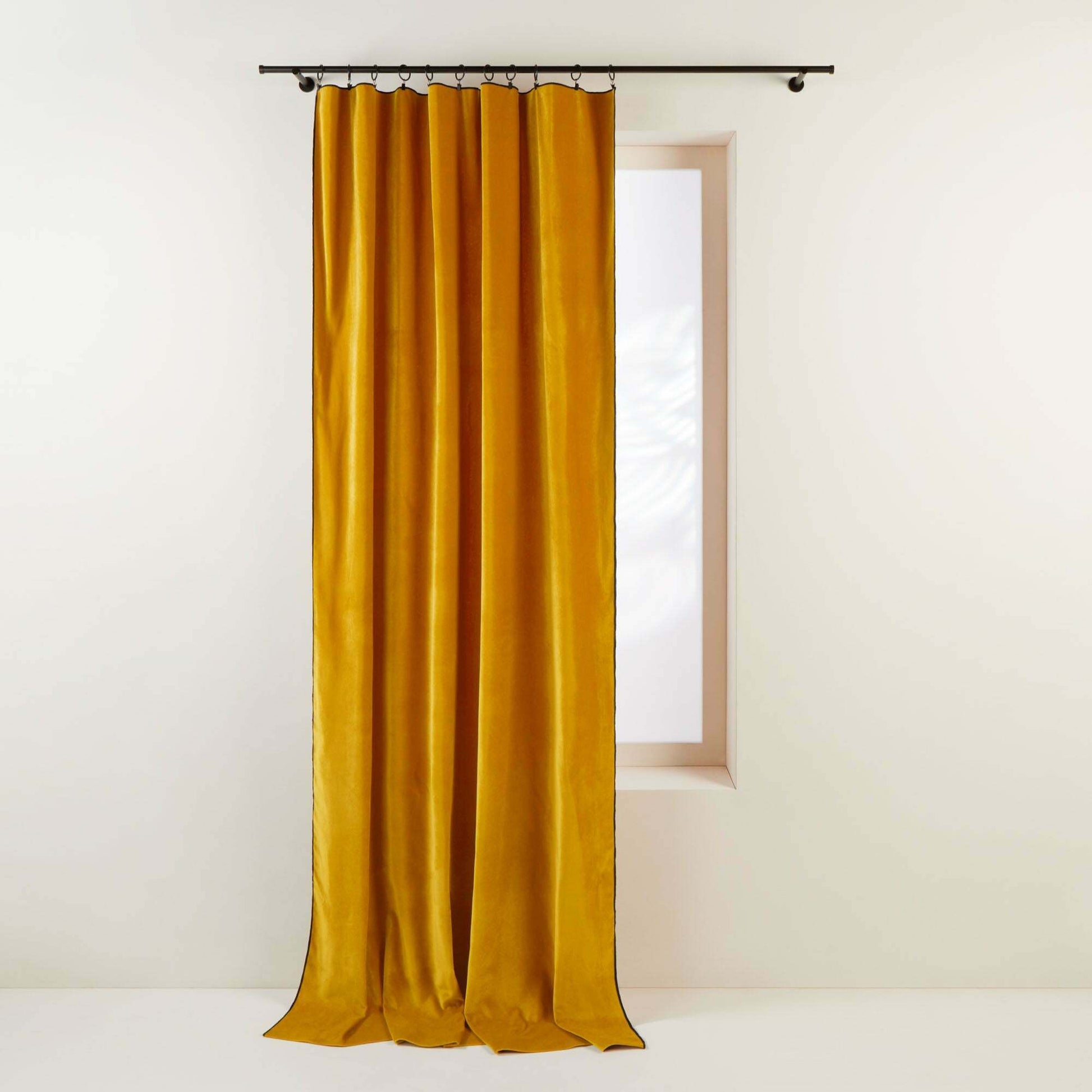 Panneau Dario Jaune Ocre Et Bourdon Noir - Madura — 213935.jpg