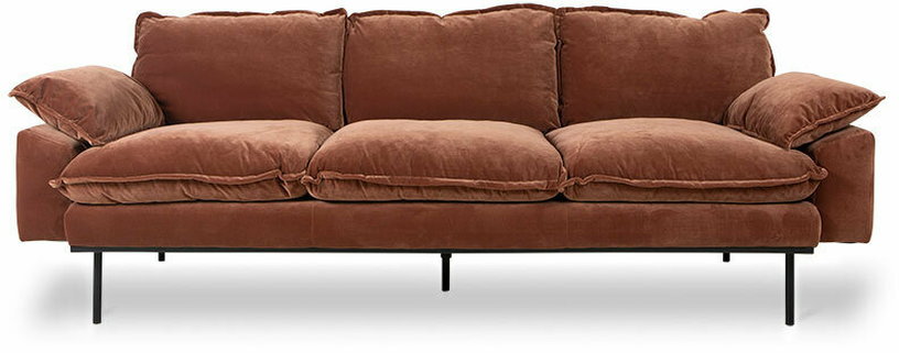 canape-3-places-en-velours-brique-retro-hkliving-2