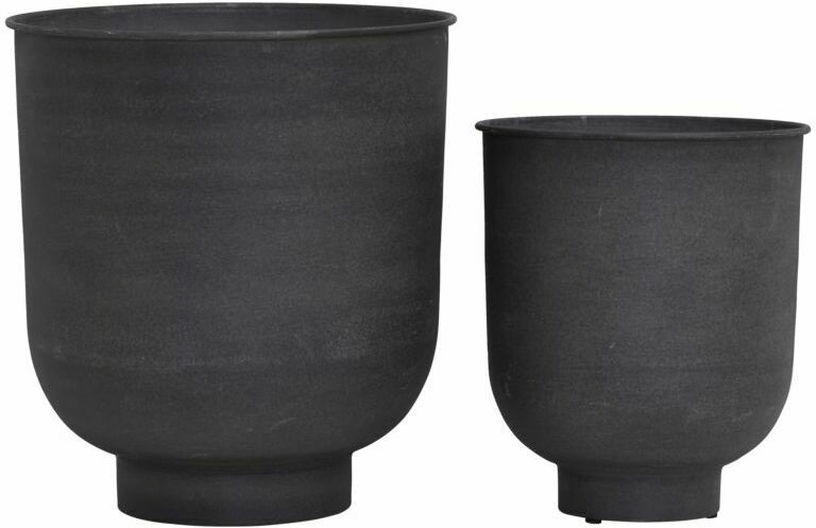 2-pots-de-fleurs-gris-fonce-vig-house-doctor-2