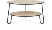 Schiefergrauer Couchtisch 70 cm Eugénie - Hartô
