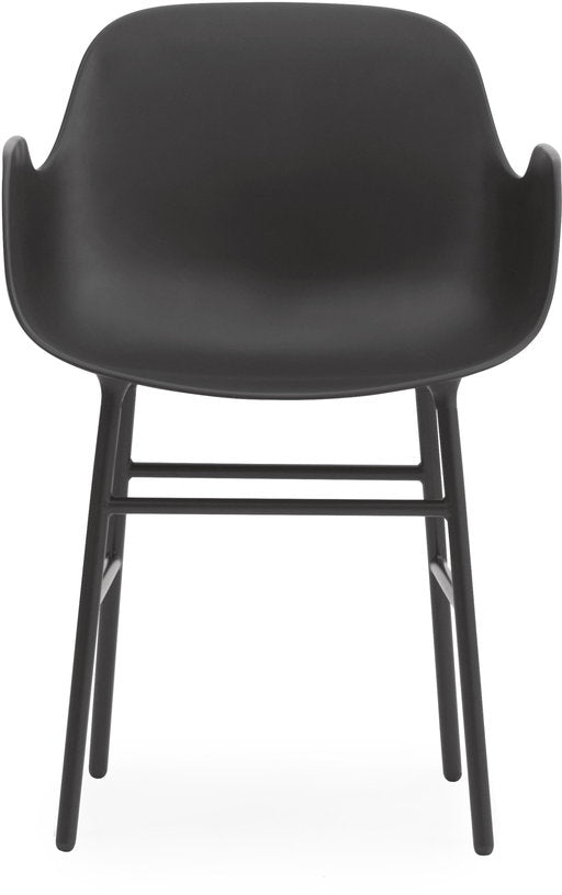 chaise-avec-accoudoirs-en-acier-et-pp-noir-form-normann-copenhagen-2