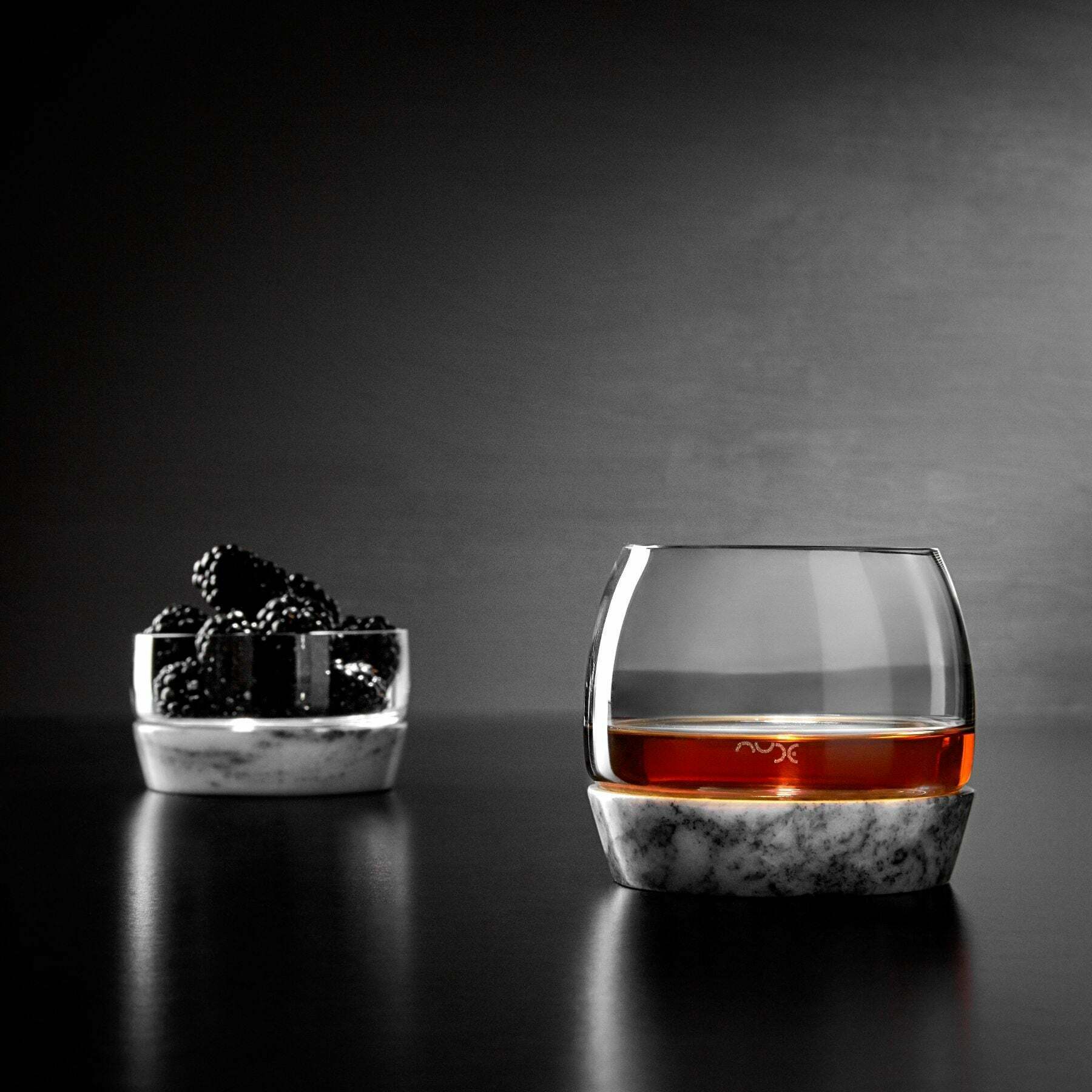 Chill Bowl With Marble Base M - Nude Glass — 238111.jpg