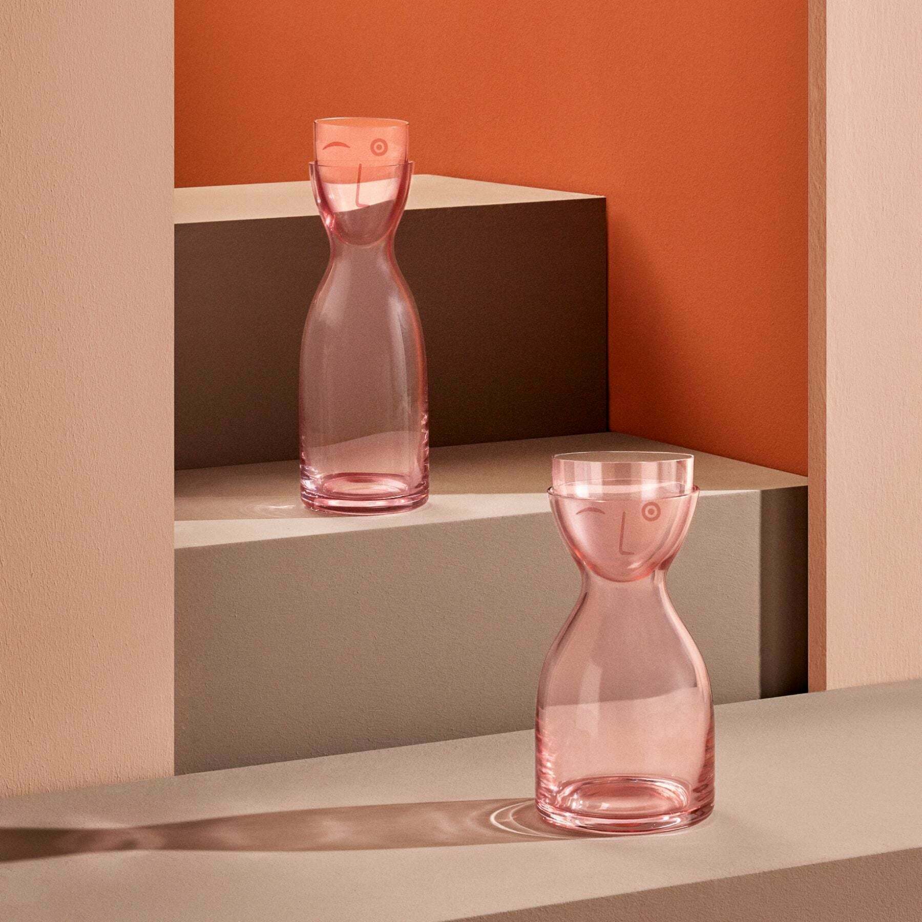 Set d'eau de nuit M. & Mme Short Dusty Rose - Nude Glass — 238497.jpg