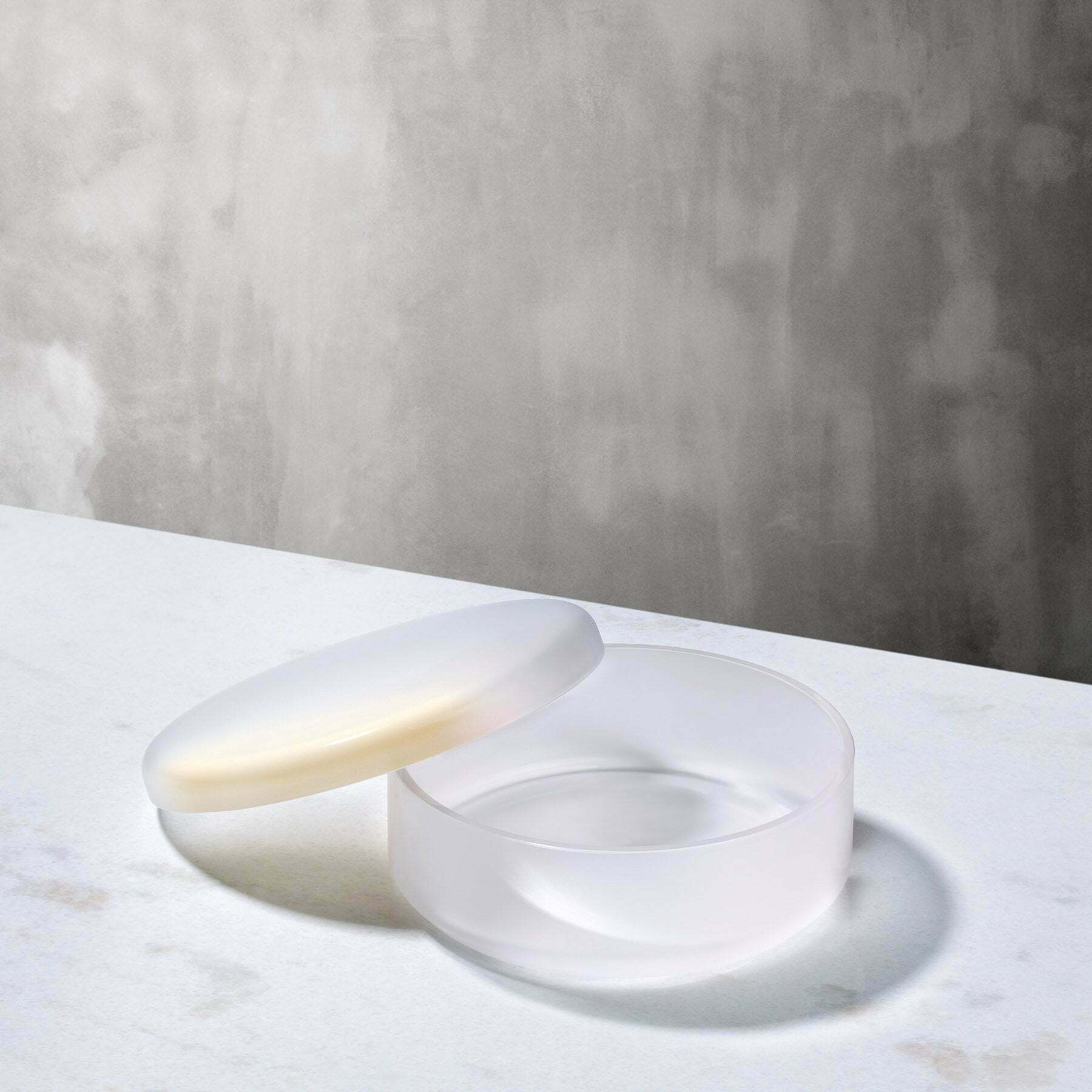 Coffre de rangement Pigmento Beige Sprayé Court - Nude Glass — 238554.jpg