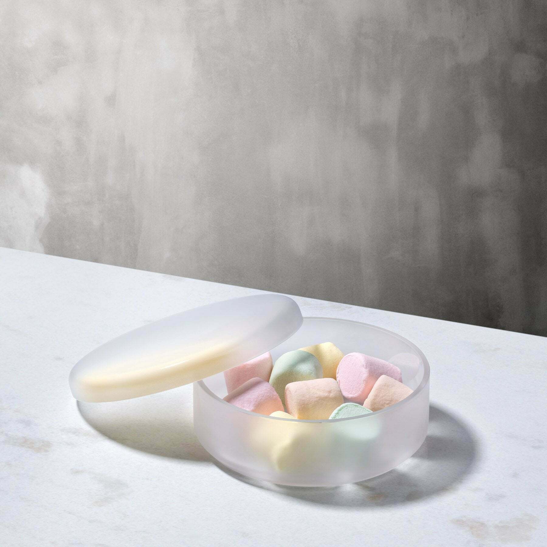 Coffre de rangement Pigmento Beige Sprayé Court - Nude Glass — 238555.jpg
