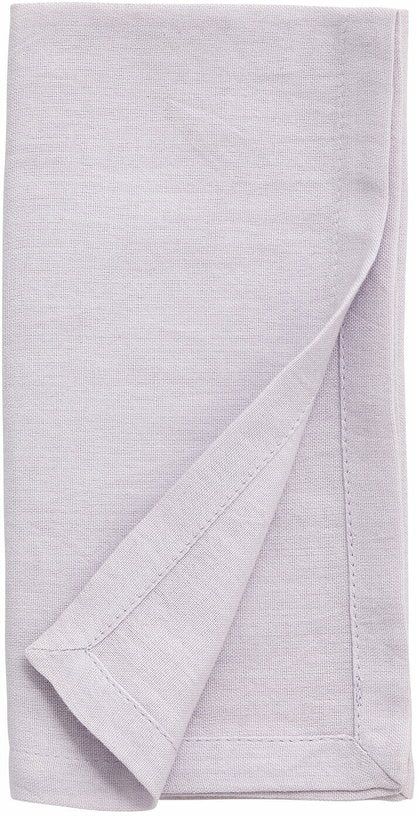 serviette-de-table-couleur-violet-clair-avec-ourlet-nordal-1