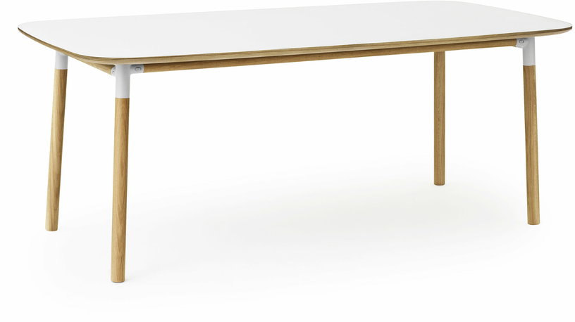 table-a-manger-rectangulaire-en-chene-et-stratifie-blanc-95-x-200-cm-form-normann-copenhagen-1