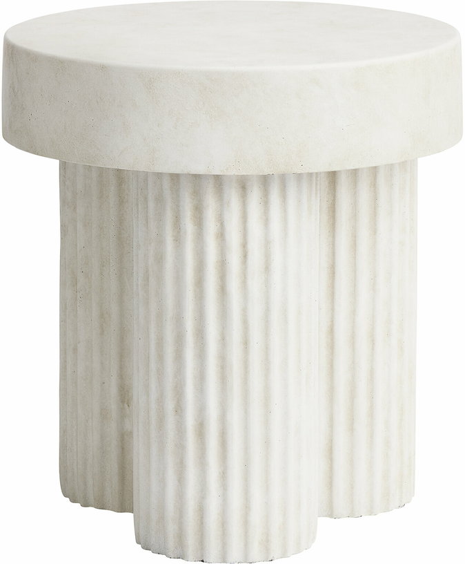 table-d-appoint-en-fibre-de-beton-blanche-sur-aluminium-moule-45-cm-gear-norr11-1
