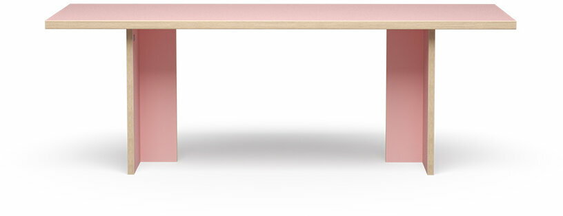 table-a-manger-rectangulaire-en-bois-rose-220x90cm-hkliving-2