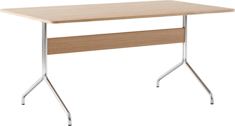 table-a-manger-minimaliste-en-chene-clair-et-chrome-160x90-cm-pavilion-av18-tradition-1