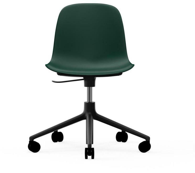 chaise-de-bureau-reglable-a-roulettes-en-pp-verte-et-base-noire-swivel-5w-vert-normann-copenhagen-2