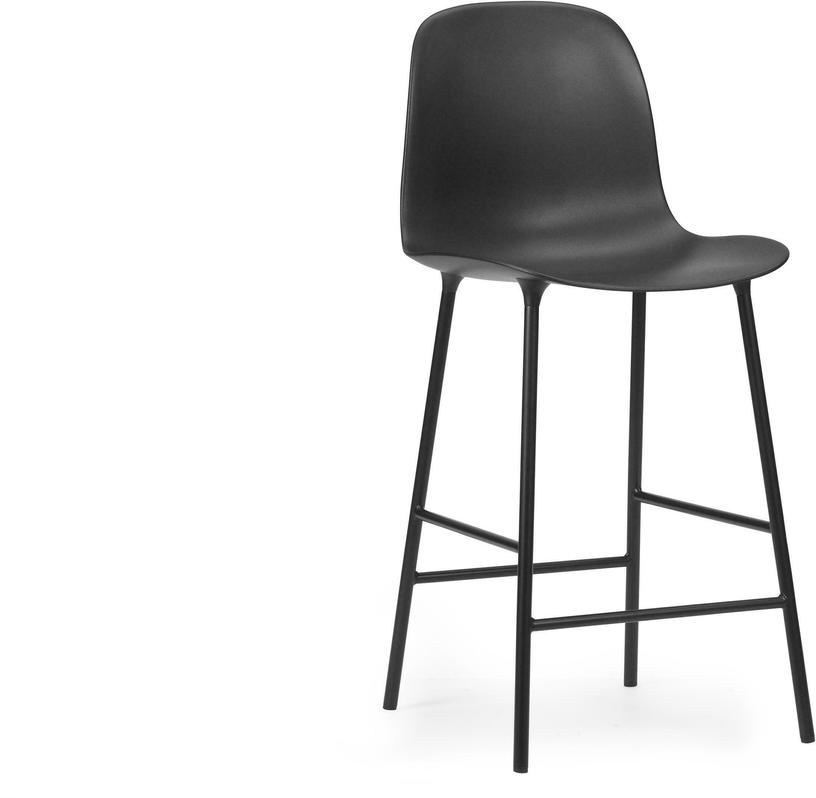 chaise-de-bar-en-acier-et-pp-noir-65-cm-form-normann-copenhagen-1