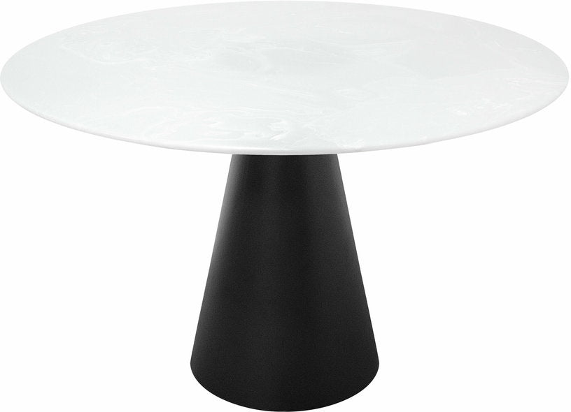 table-a-manger-ronde-en-acier-noire-120-x-76-cm-cone-versmissen-1