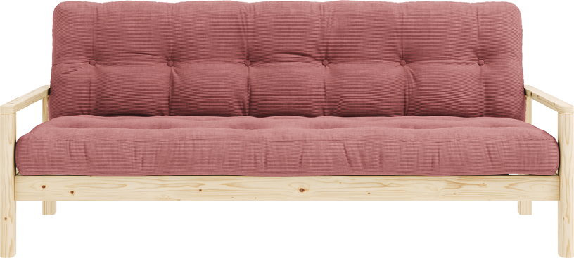 canape-lit-en-bois-clair-et-velours-cotele-rose-sorbet-knob-karup-design-4