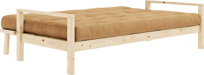 canape-lit-en-bois-clair-et-velours-cotele-marron-fudge-knob-karup-design-3