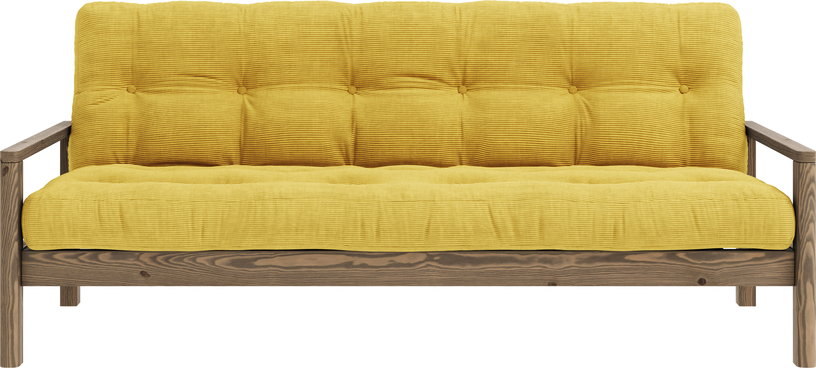 canape-lit-en-bois-fonce-et-velours-cotele-honey-knob-karup-design-4