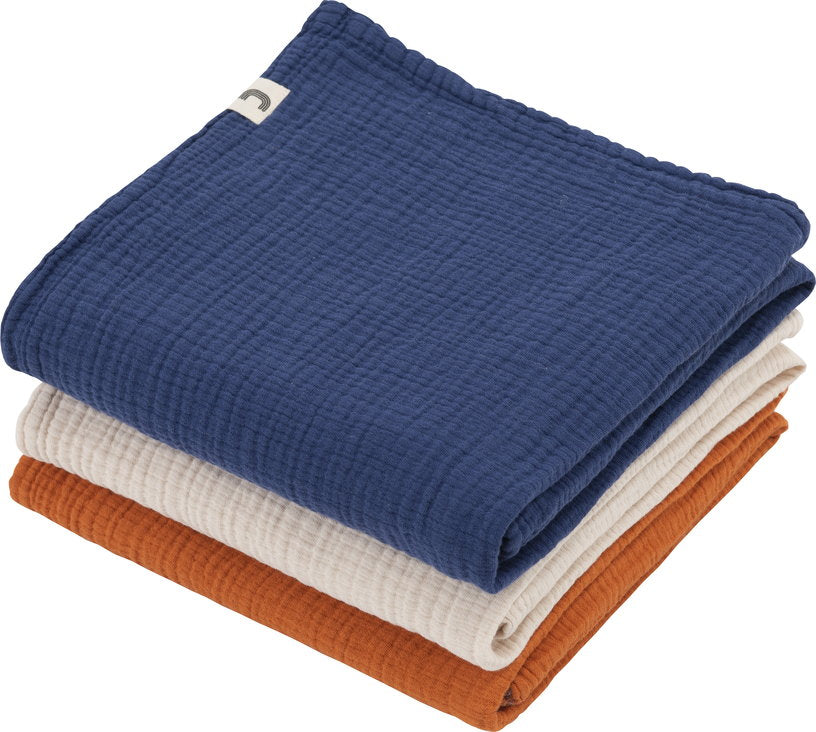 3-langes-en-gaze-de-coton-60-x-60-cm-bleu-beige-et-orange-les-petits-the-cool-republic-1