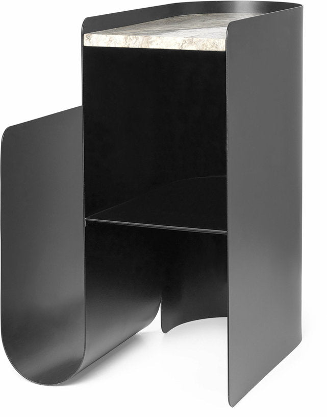 table-d-appoint-en-acier-noir-et-marbre-vault-ferm-living-2