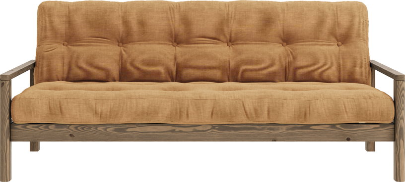 canape-lit-en-bois-fonce-et-velours-cotele-marron-fudge-knob-karup-design-4