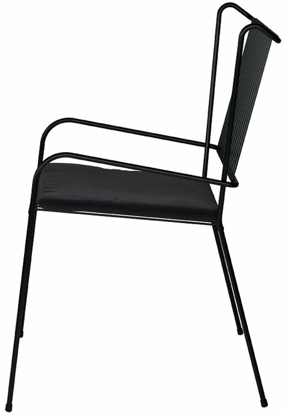 chaise-de-jardin-avec-accoudoirs-en-acier-et-coussin-noir-capri-cools-collection-2