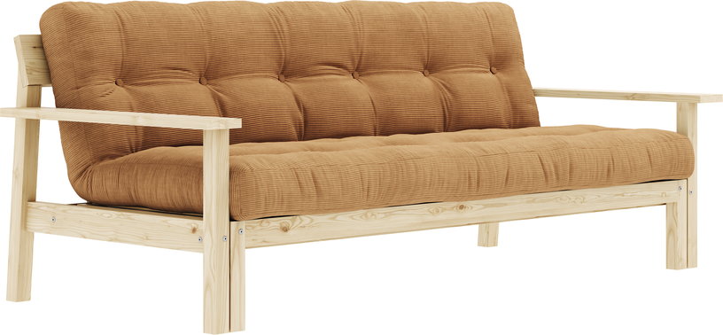 canape-lit-en-bois-clair-et-tissu-marron-fudge-unwind-karup-design-1