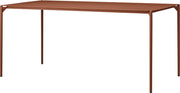 table-a-manger-rectangluaire-en-acier-terracotta-160-x-80-cm-novo-aytm-1