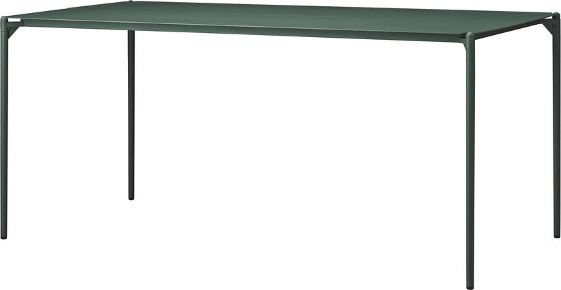 table-a-manger-rectangulaire-en-acier-vert-160-x-80-cm-novo-aytm-1