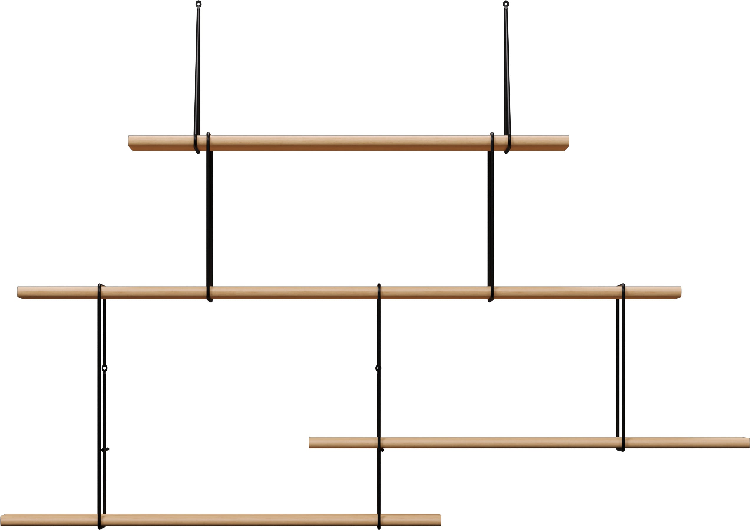 Etagère murale en bois de hêtre Link 2 - Studio Hausen — 296029.jpg