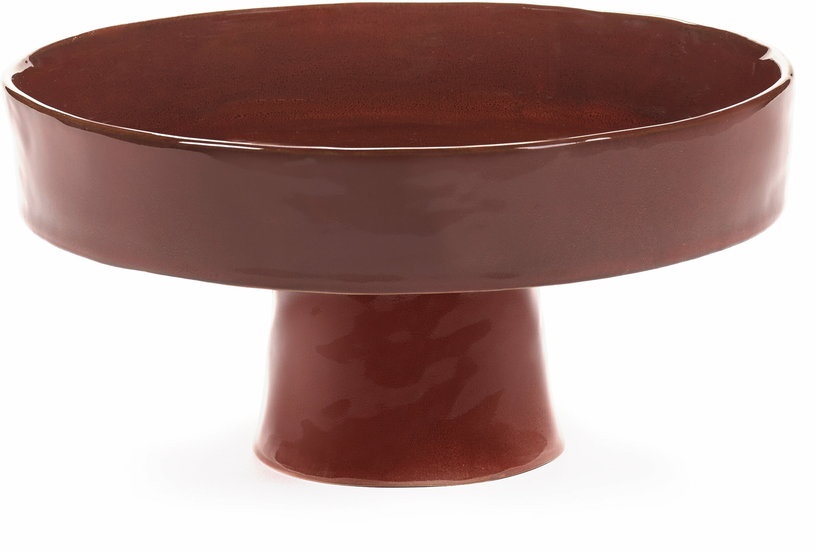 assiette-creuse-sur-pied-en-gres-rouge-venitien-25cm-la-mere-serax-1