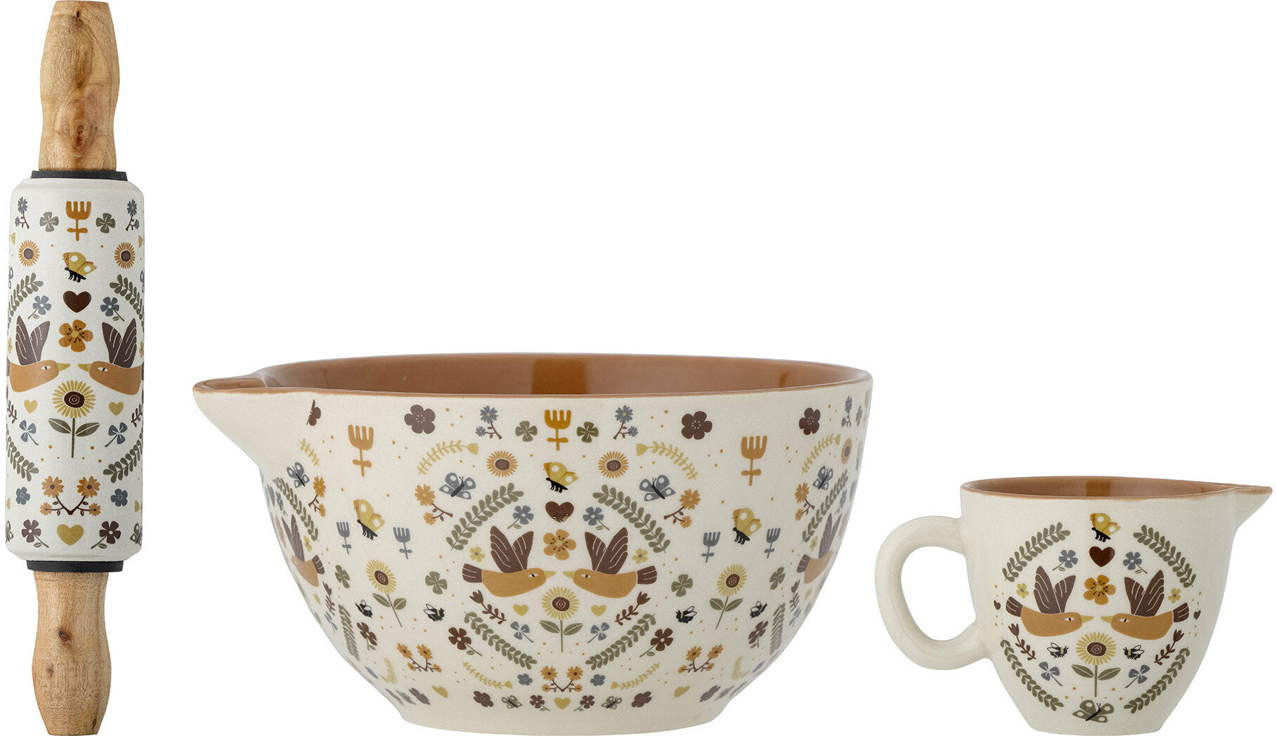 Bryn Baking Set Brown Stoneware - Bloomingville Mini — 297463.jpg