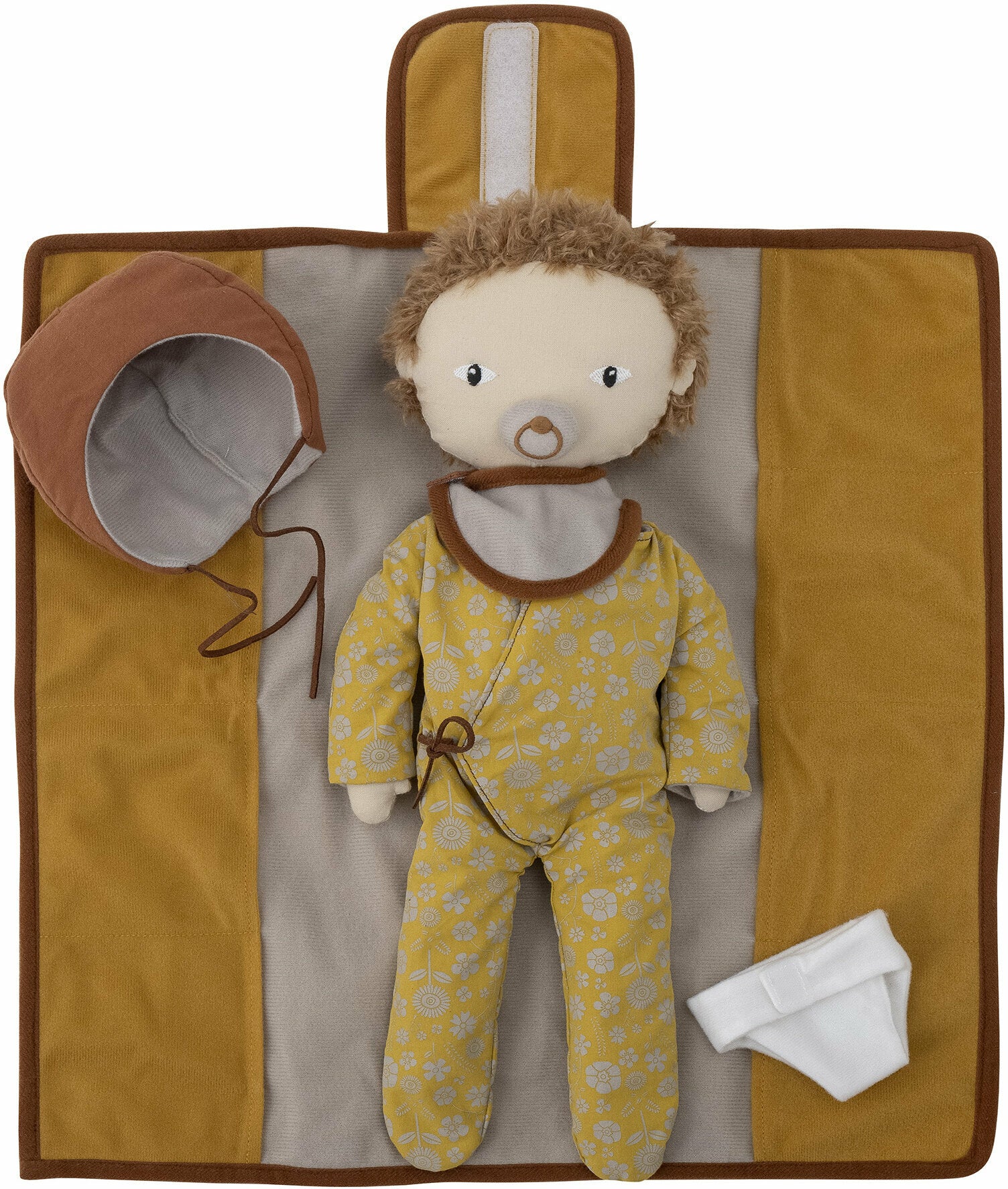 Poupée Nalle Coton Marron - Bloomingville Mini — 297502.jpg