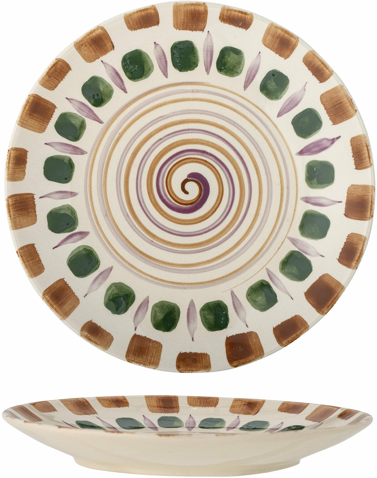 Assiette Shama Grès Vert - Bloomingville — 297552.jpg