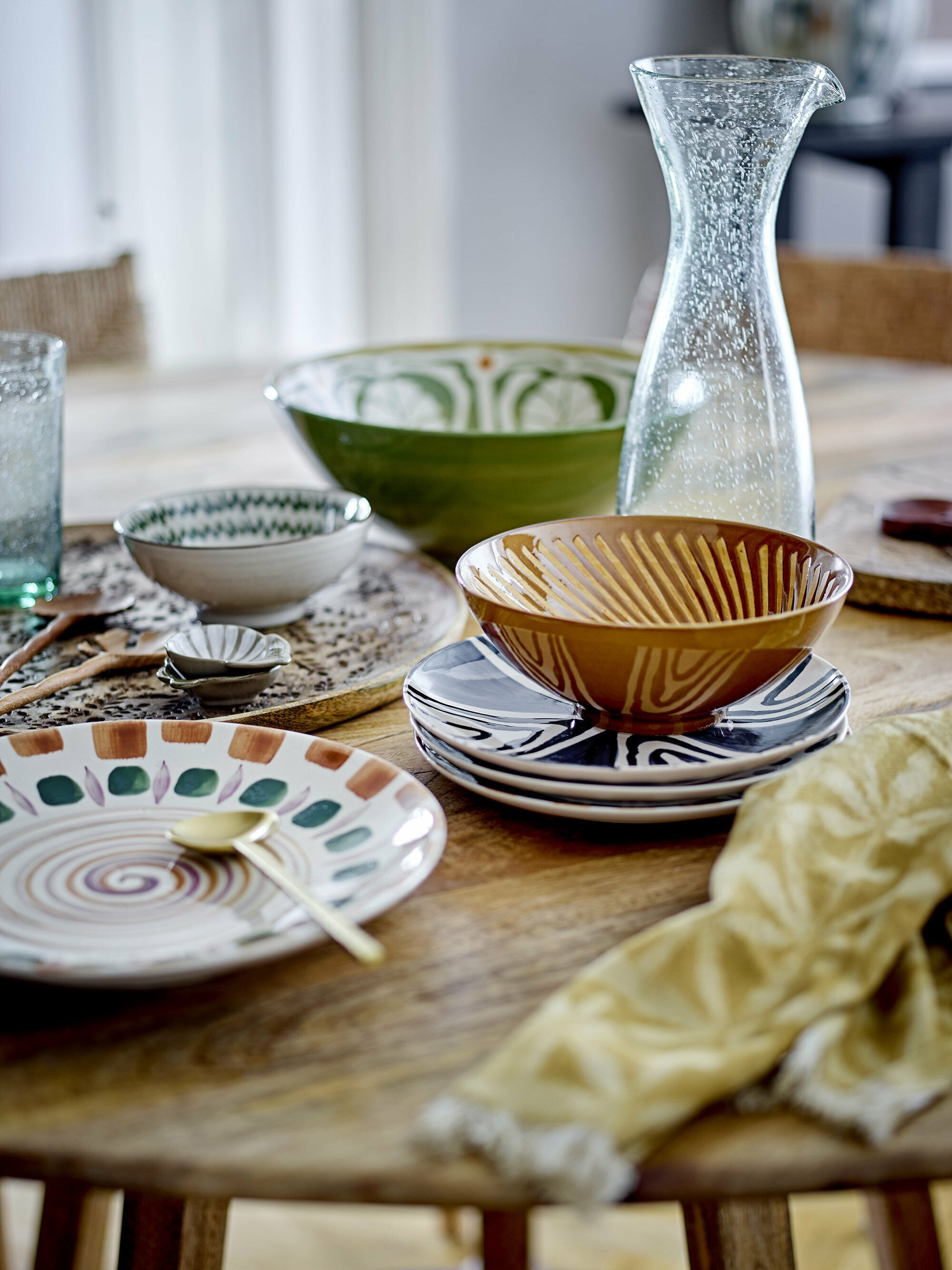 Assiette Shama Grès Vert - Bloomingville — 297556.jpg