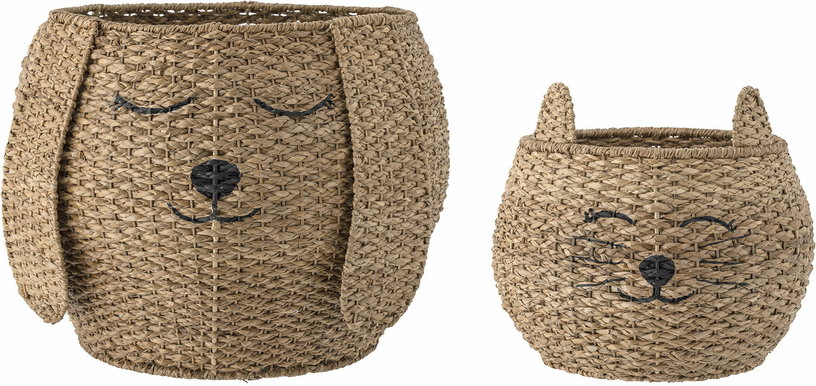 2-paniers-chien-et-chat-en-herbe-de-bankuan-naturelle-milus-bloomingville-mini-1