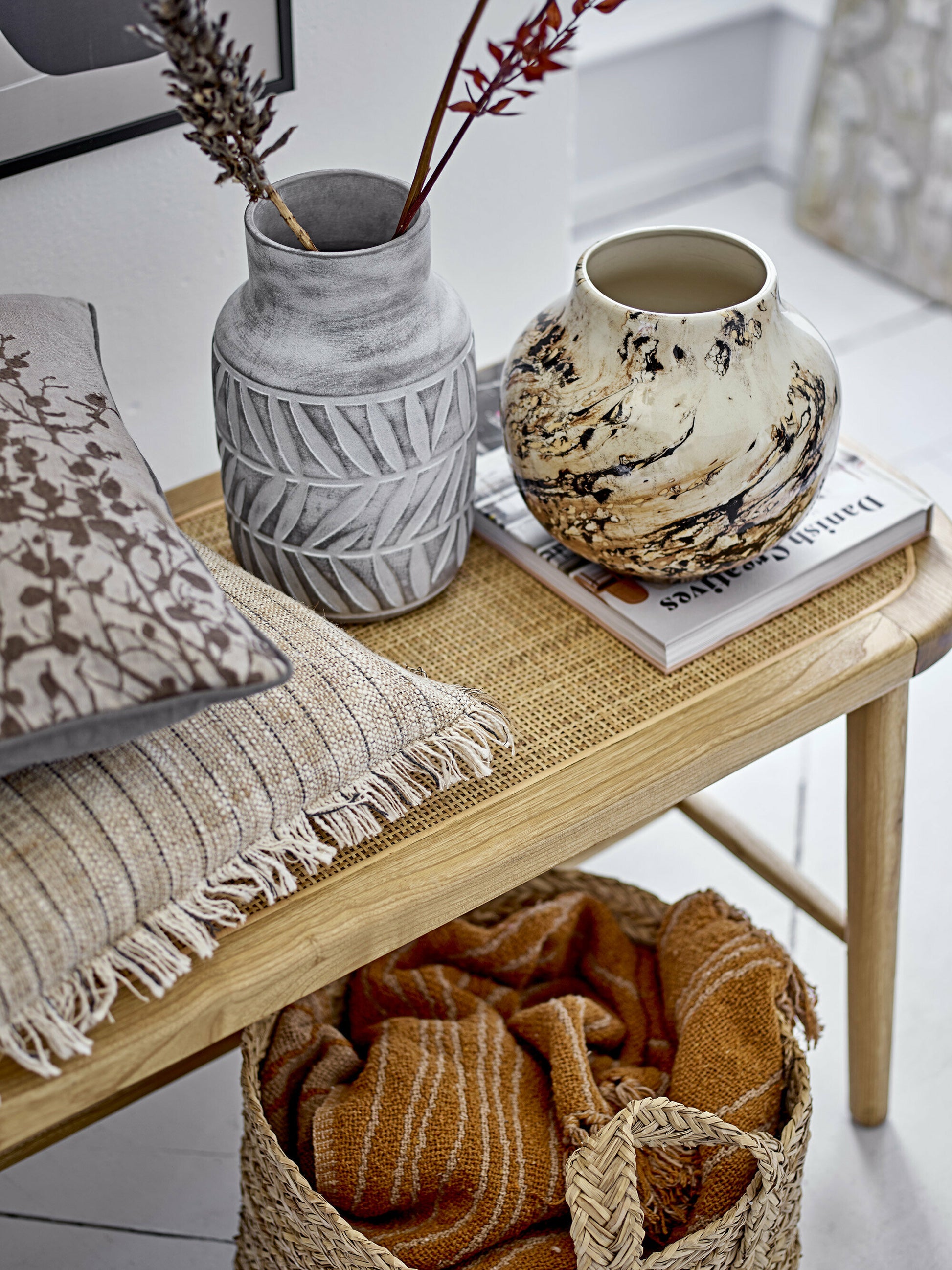 Vase Saku Céramique grise - Bloomingville — 297886.jpg