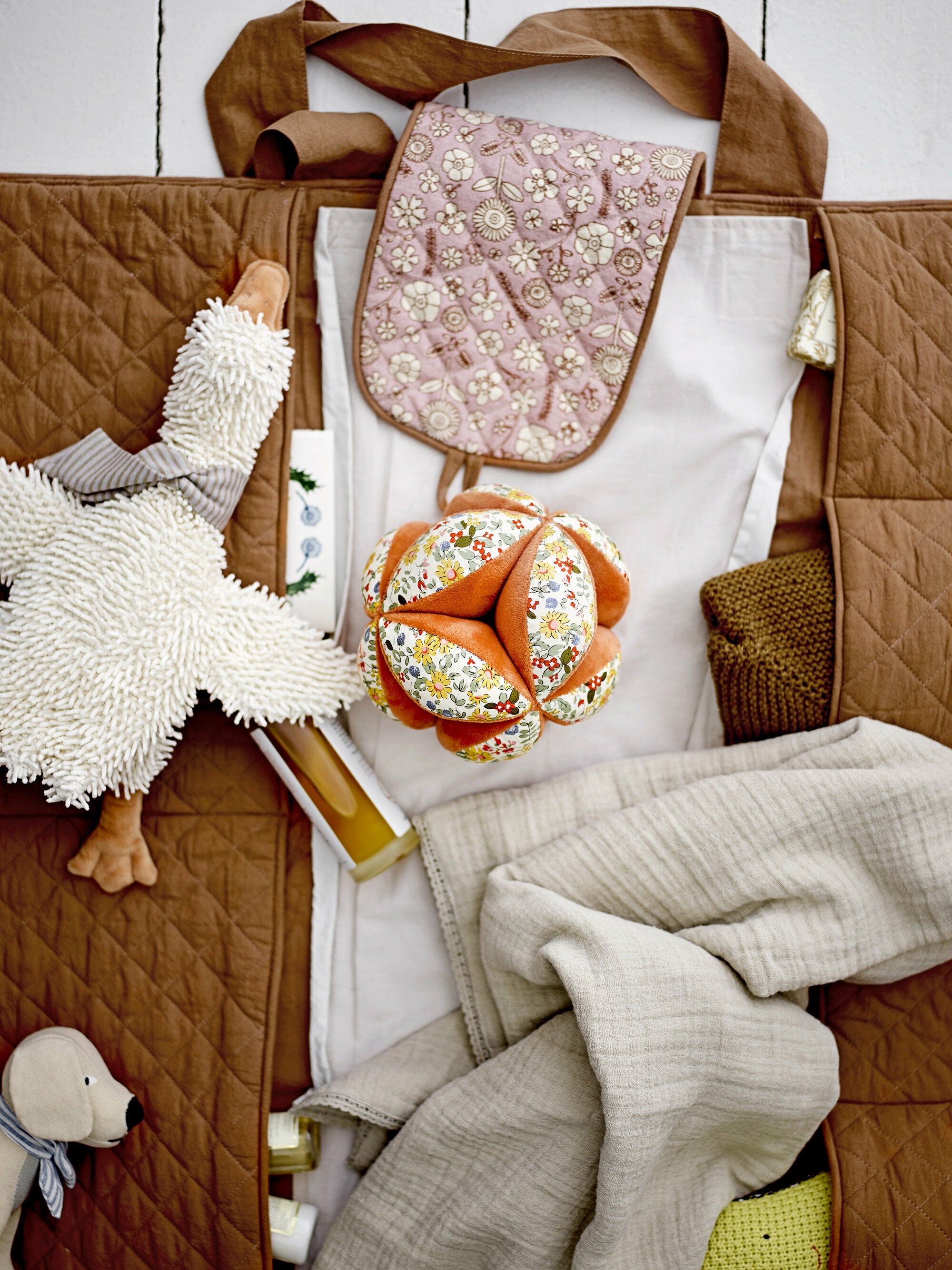 Hochet Venke Orange Coton - Bloomingville Mini — 297969.jpg
