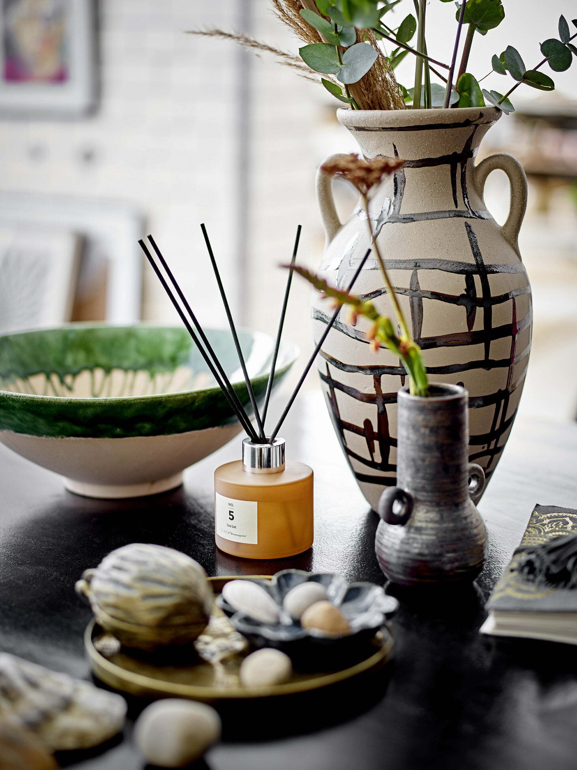 Vase Casaya Grès Marron - Bloomingville — 297981.jpg