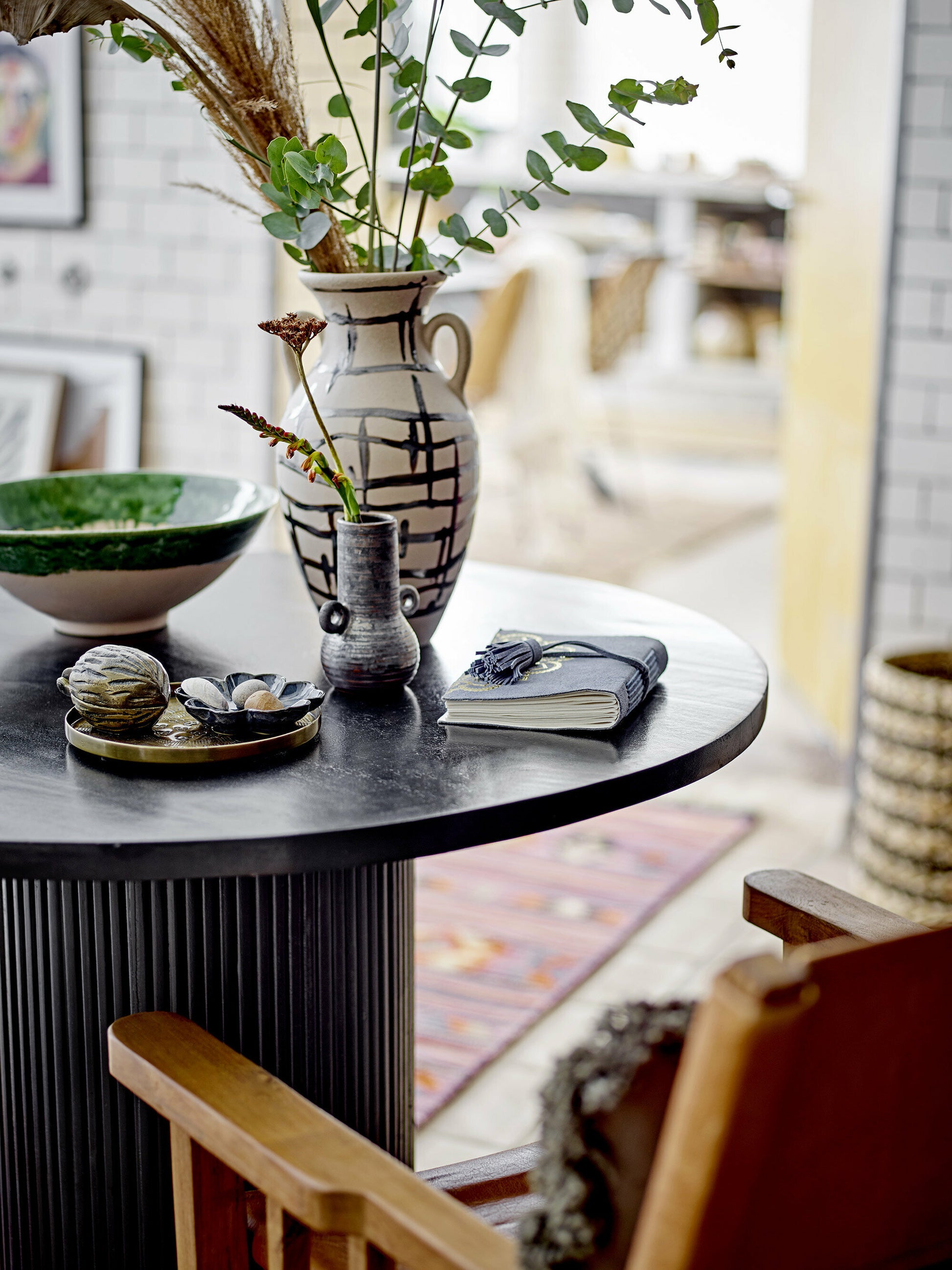Vase Casaya Grès Marron - Bloomingville — 297982.jpg