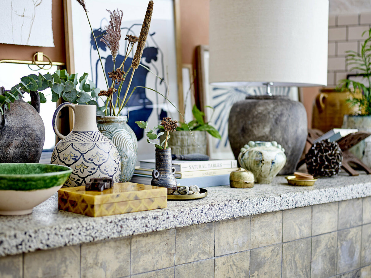 Vase Casaya Grès Marron - Bloomingville — 297983.jpg