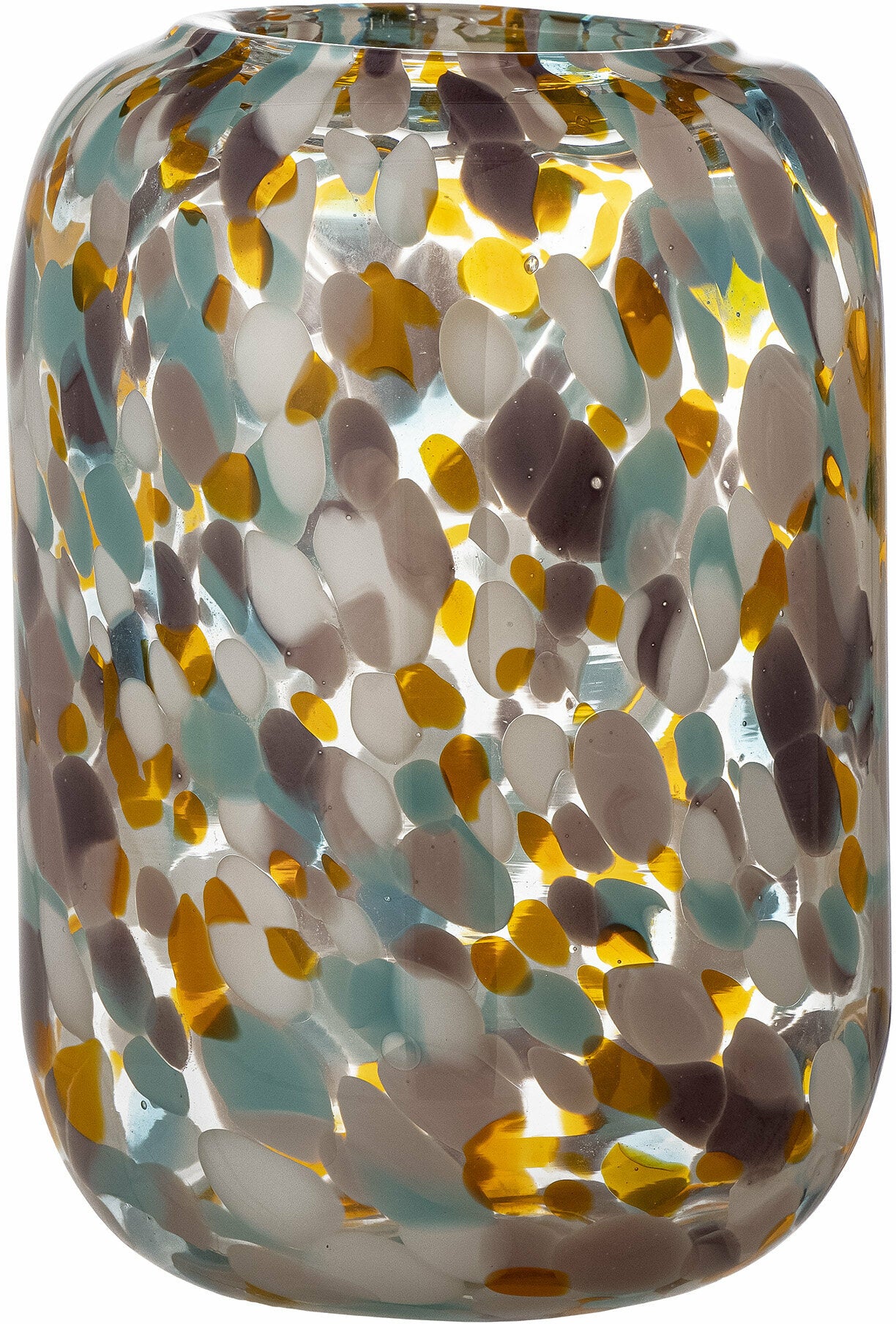 Vase Vidia Verre Orange - Bloomingville — 298019.jpg