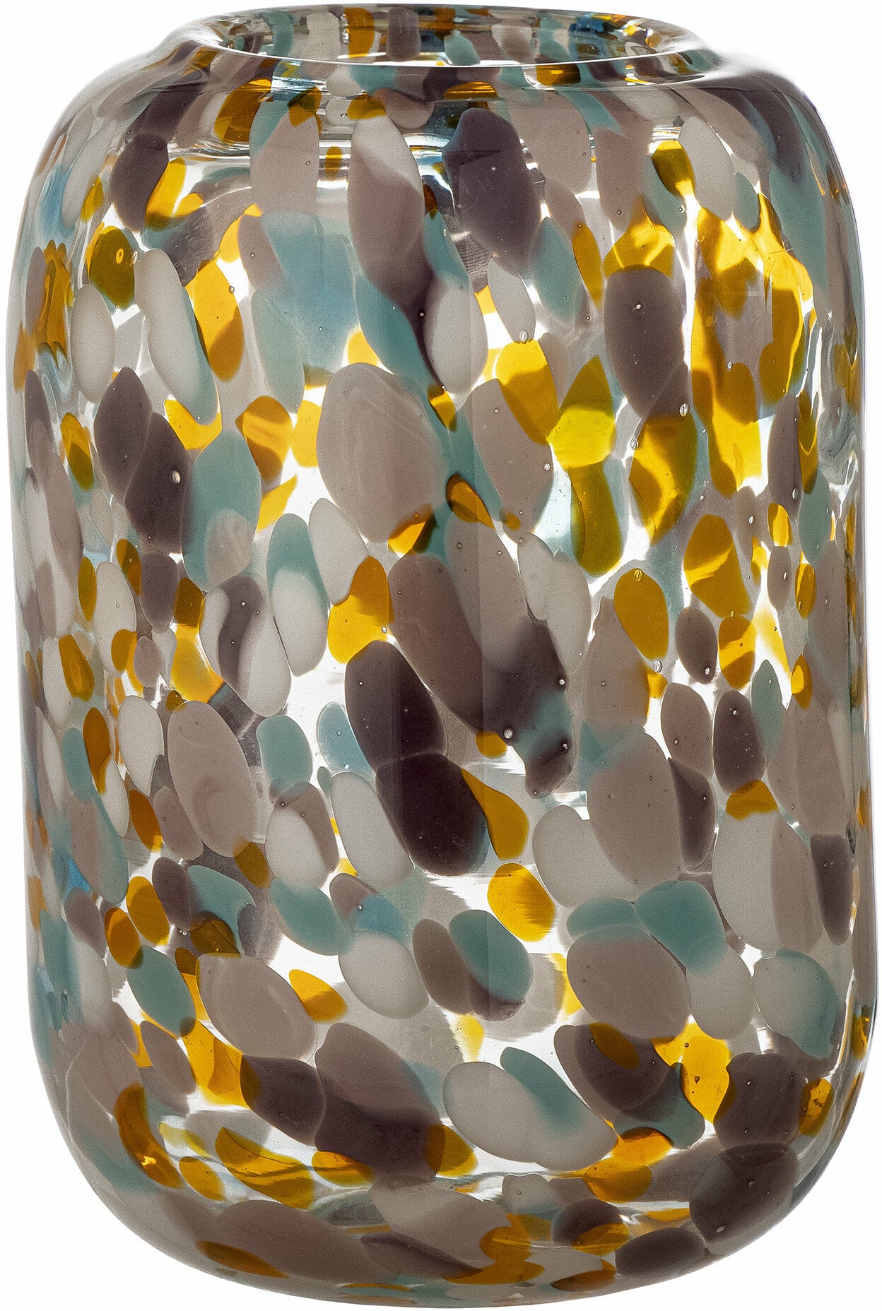 Vase Vidia Verre Orange - Bloomingville — 298020.jpg