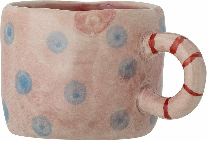 tasse-a-espresso-en-gres-rose-nini-bloomingville-mini-2