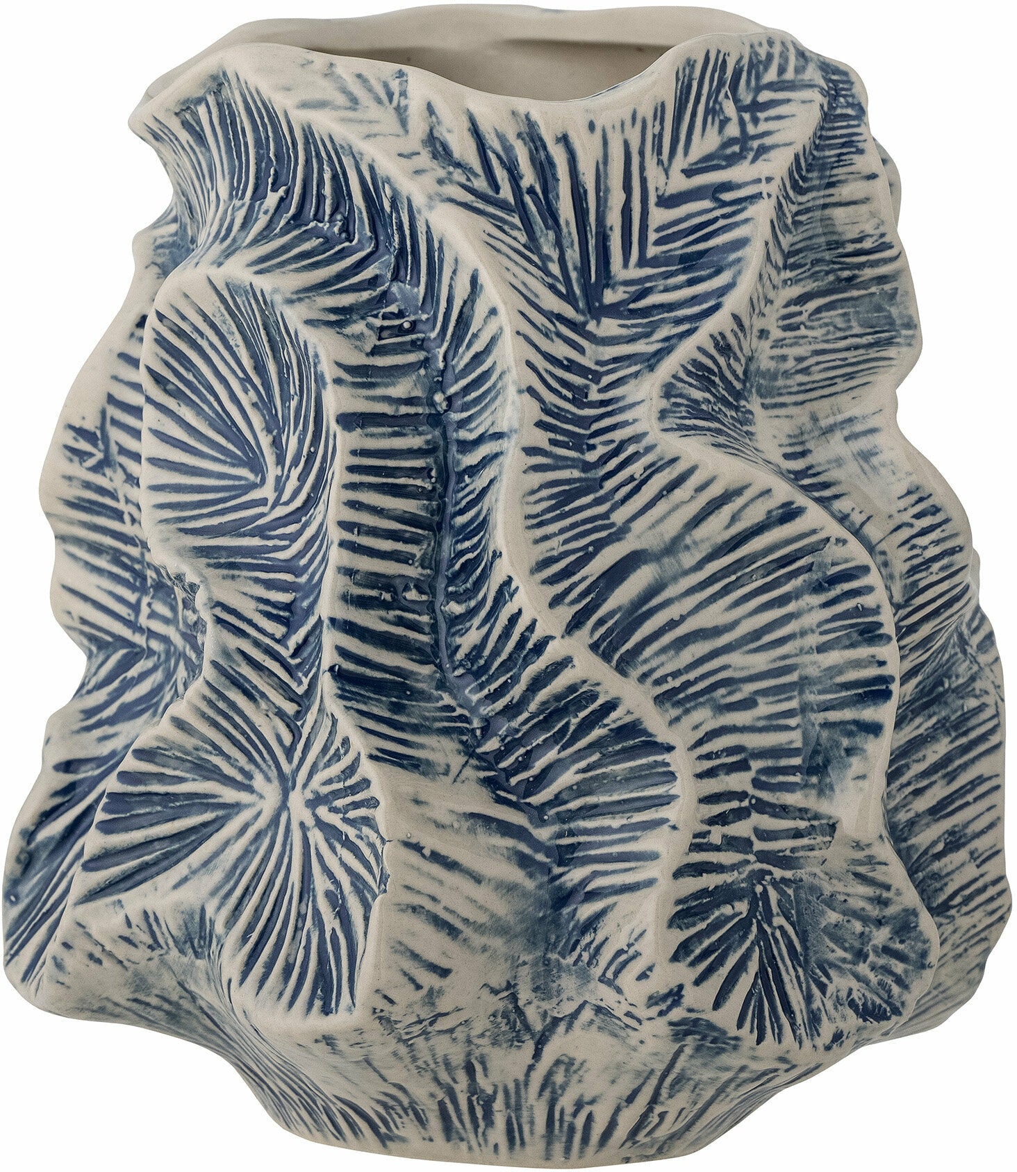 Vase Guxi Grès bleu - Bloomingville — 298412.jpg