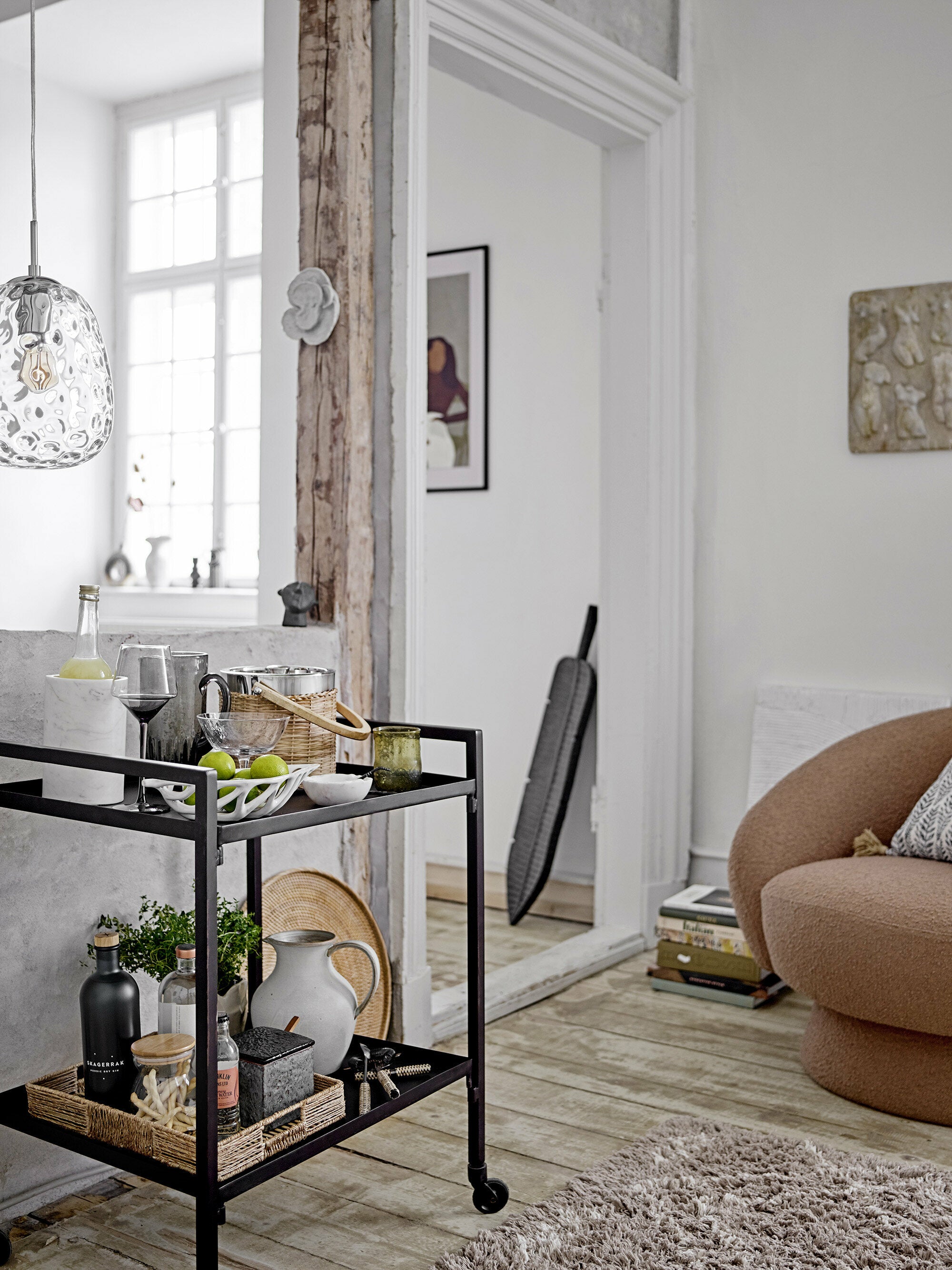 Bol Foligno Deco Grès Blanc - Bloomingville — 298775.jpg