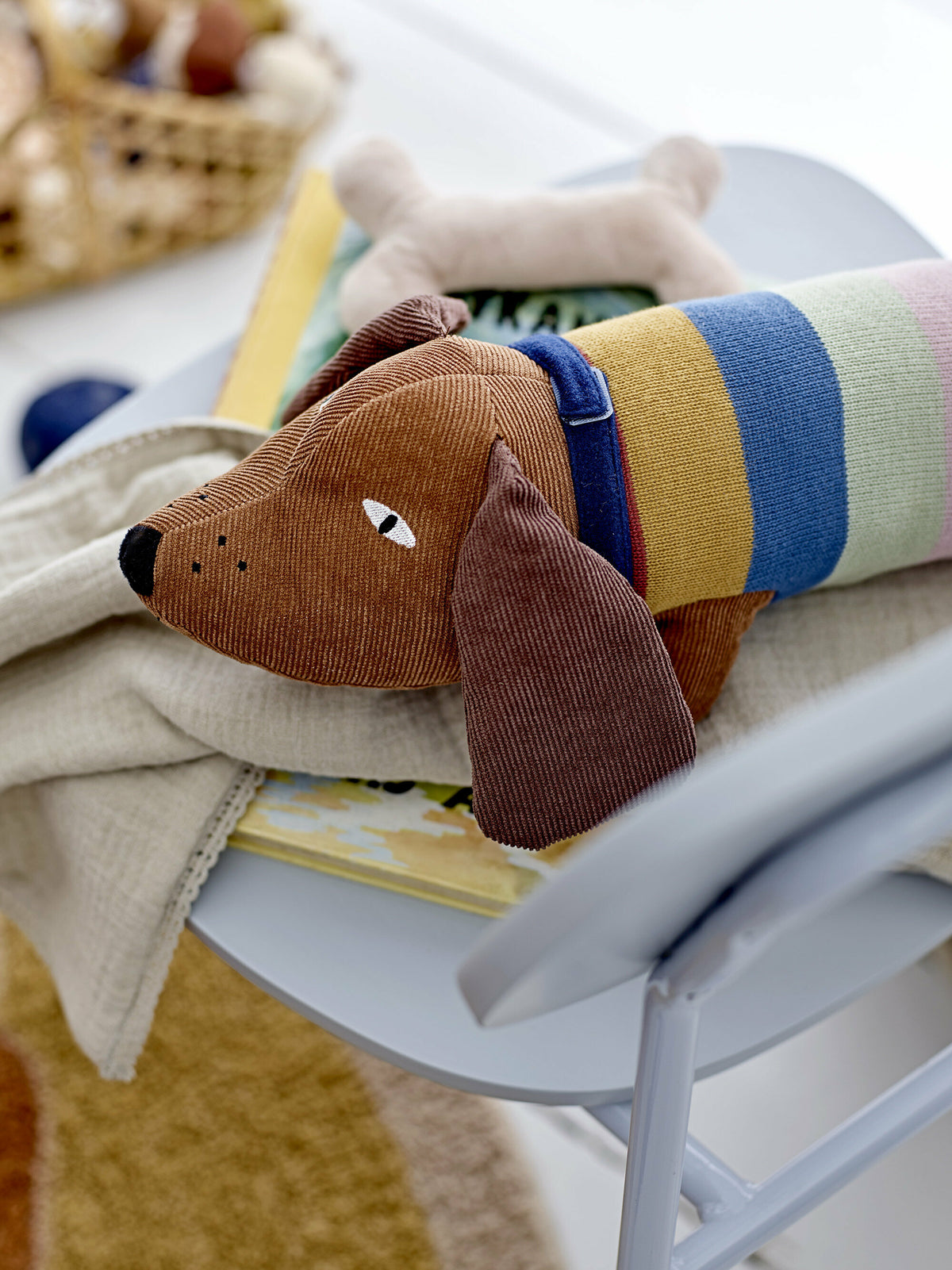 Charlie Soft Toy Brown Cotton - Bloomingville Mini — 298803.jpg