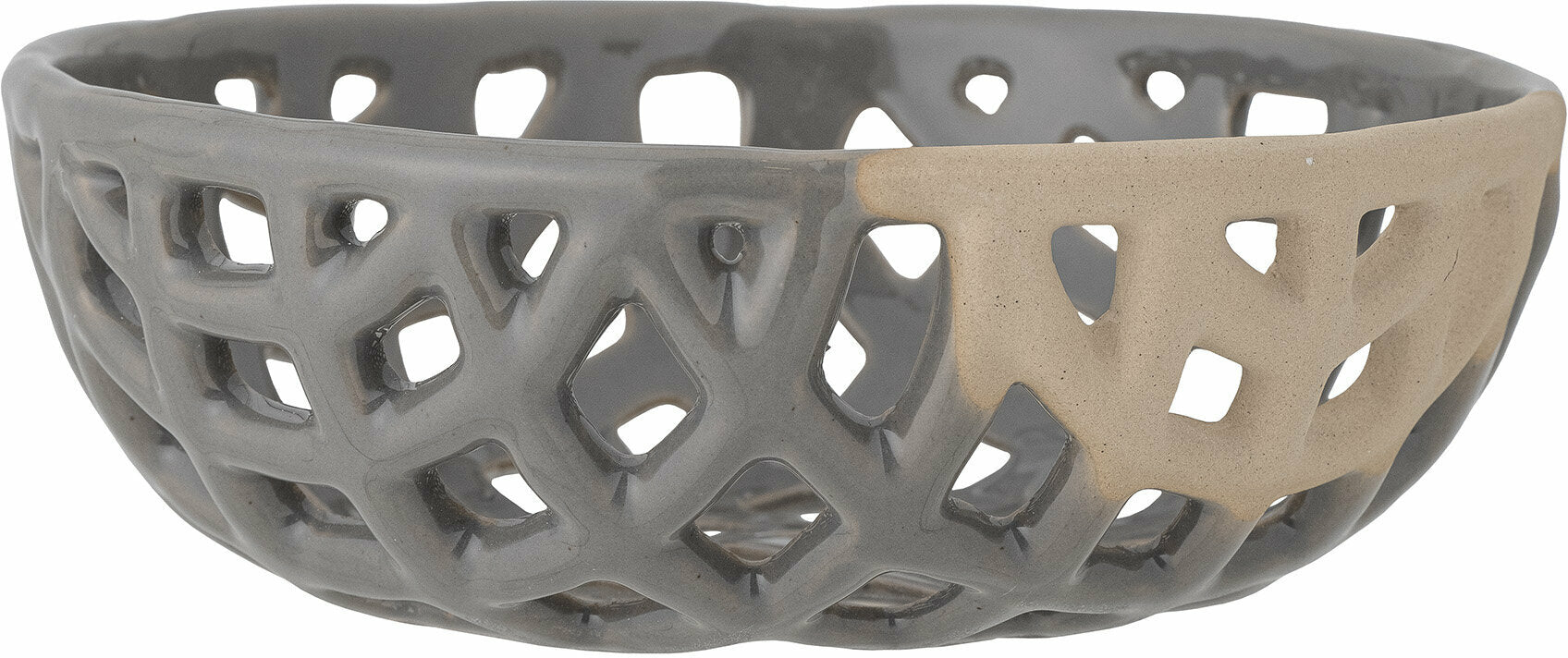 Electra Deco Bowl Grès Gris - Bloomingville — 298835.jpg