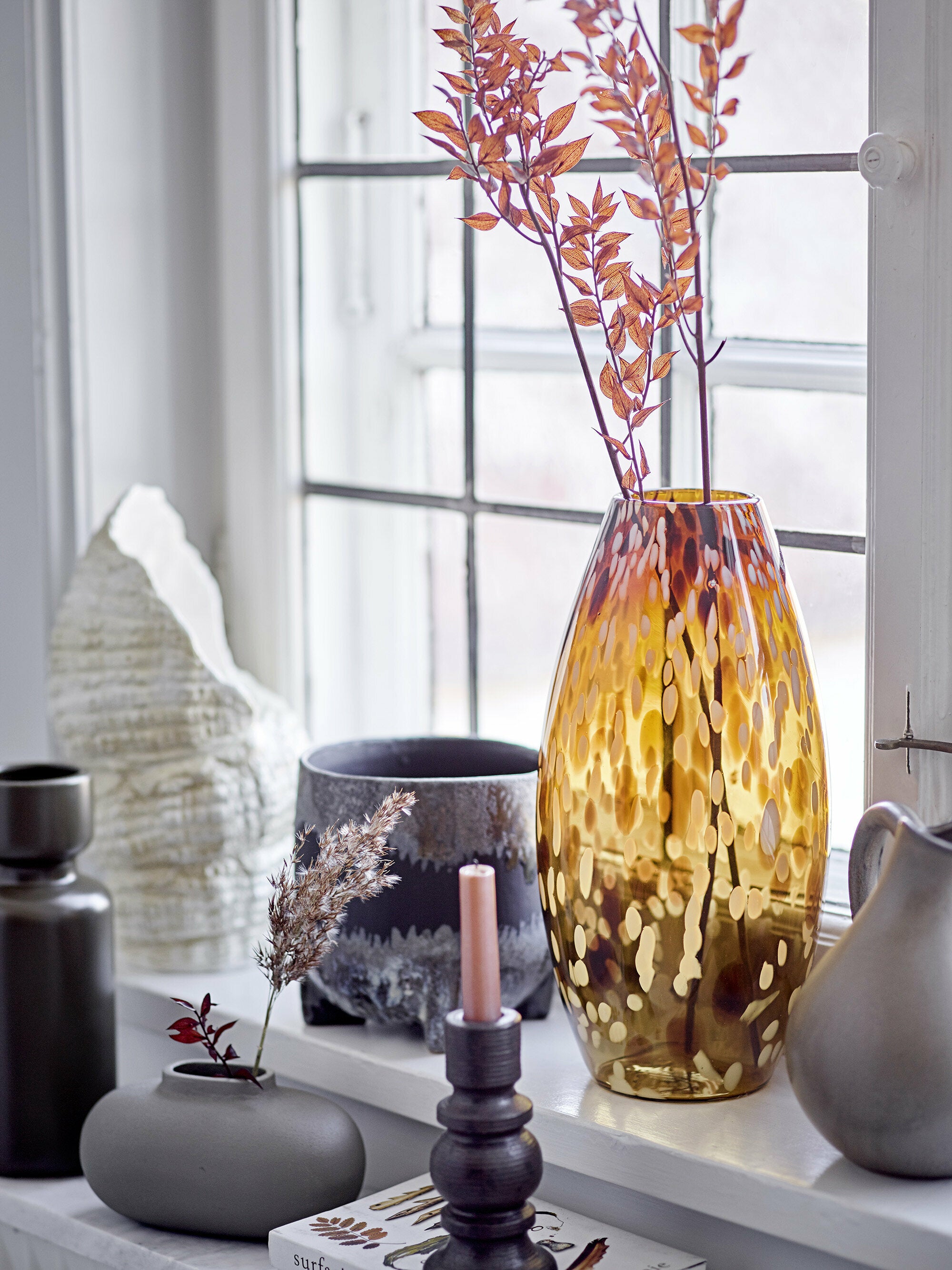 Vase Tezza Aluminium Gris - Bloomingville — 298853.jpg